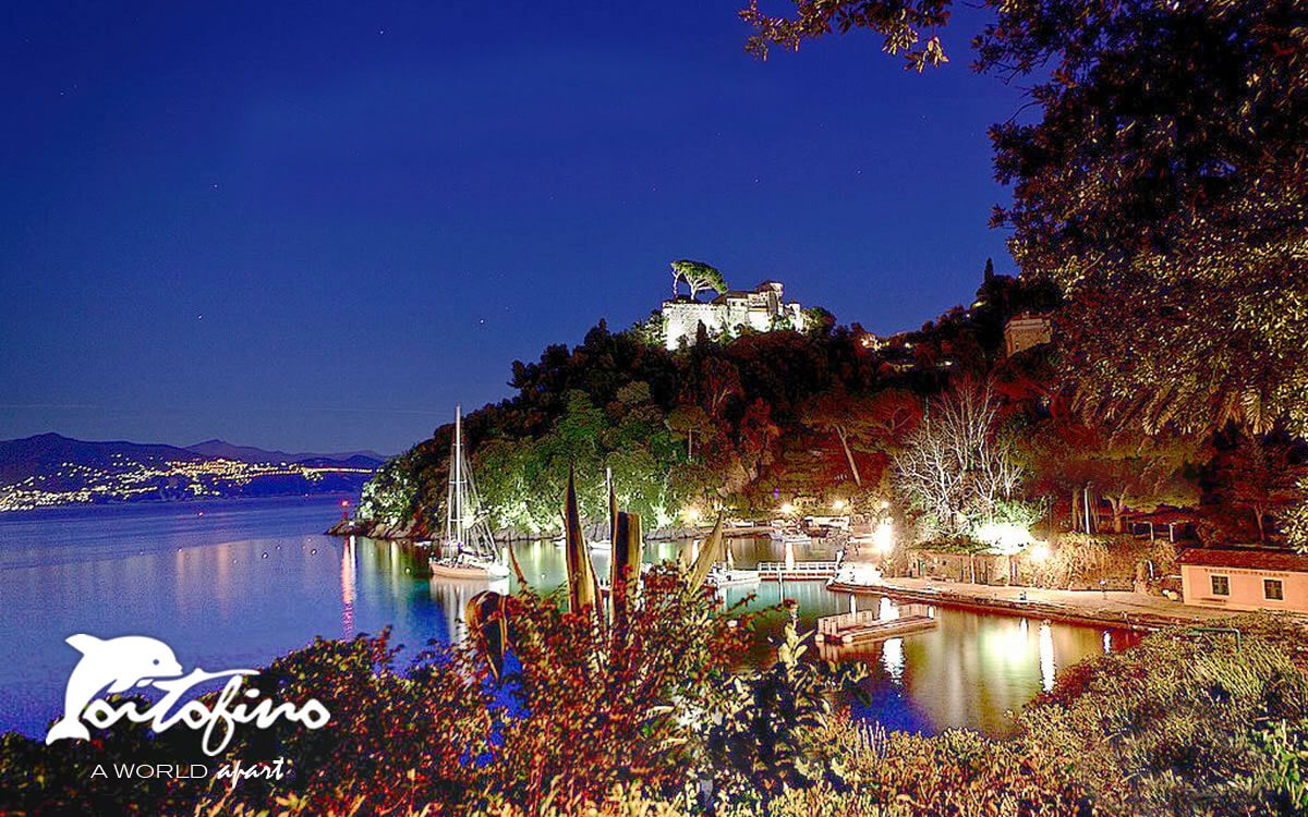 Molo Umberto, vista del Castello Brown