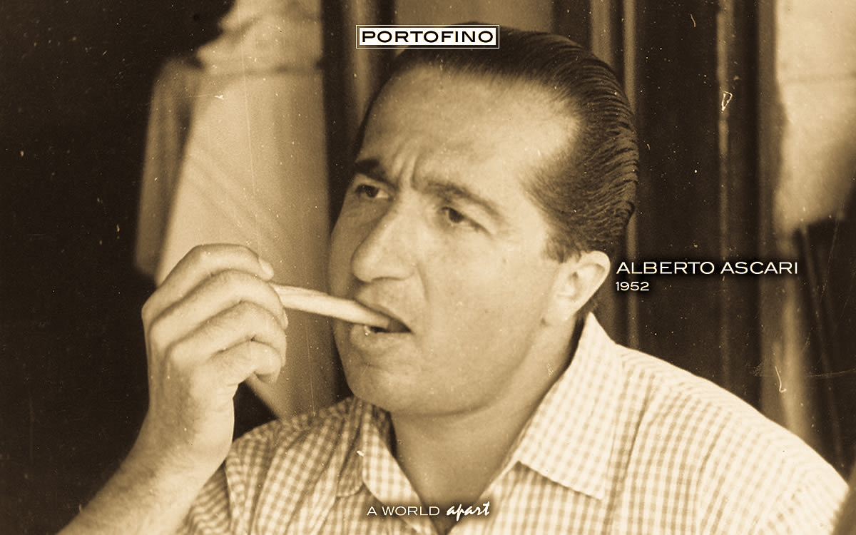 Alberto Ascari in Portofino - 1952