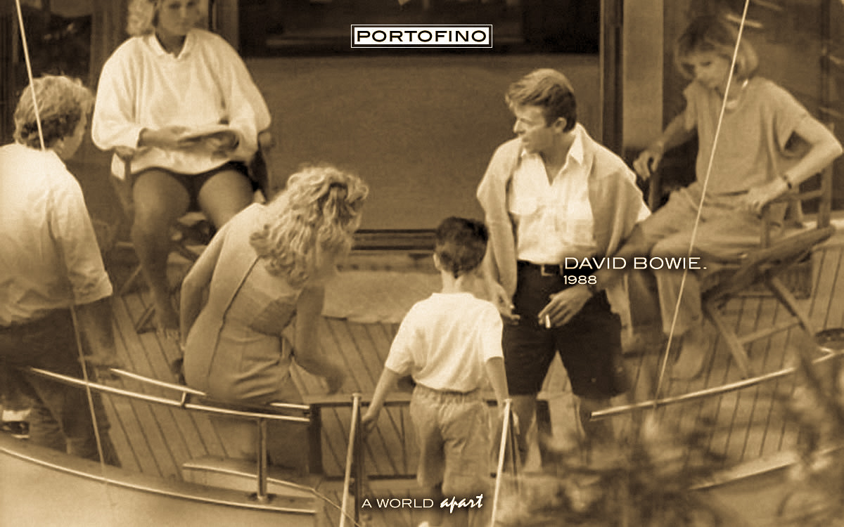 David Bowie in Portofino - 1988