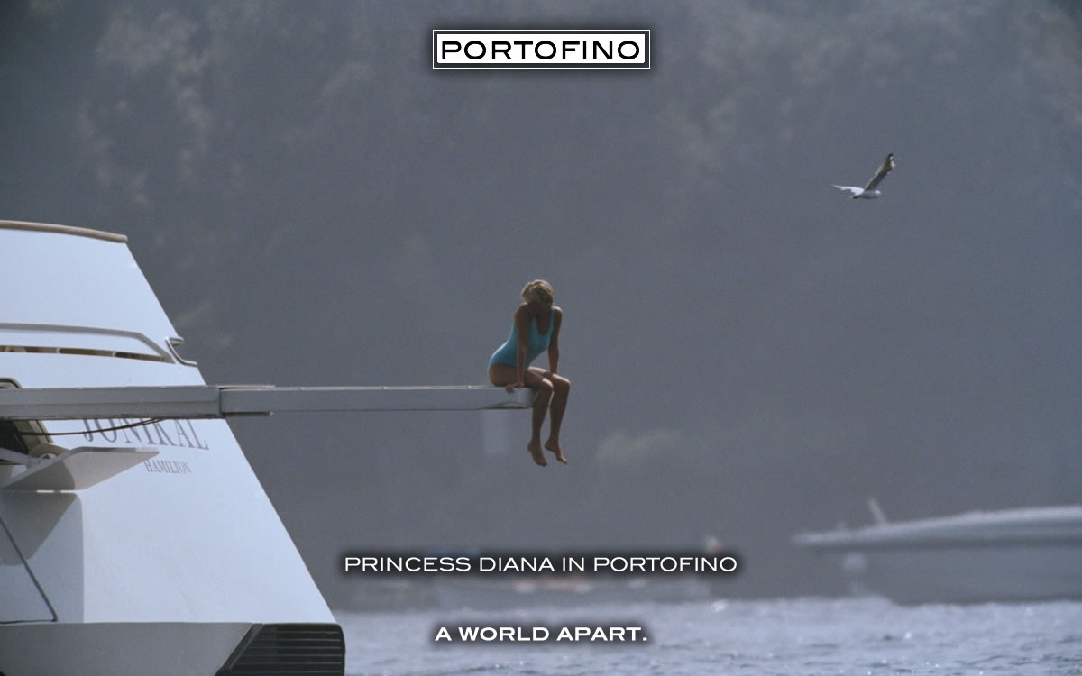 Princess Diana in Portofino