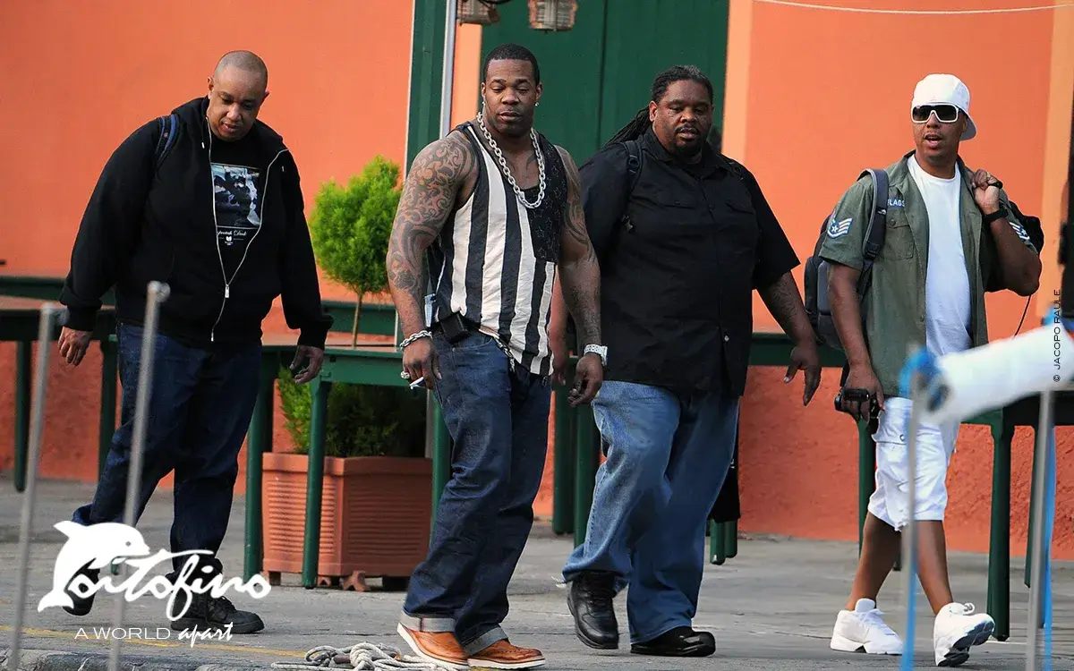 Busta Rhymes is seen on July 24, 2012 in Portofino, Italy.