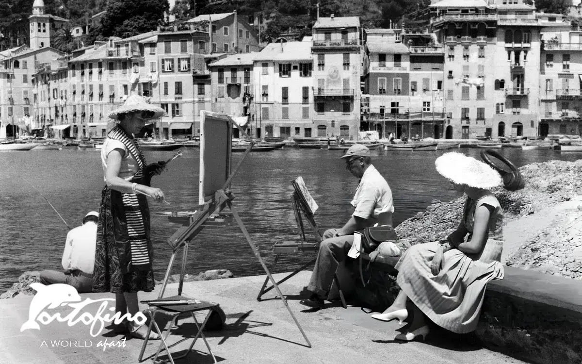 Portofino, liguria, italy 1957 Marka