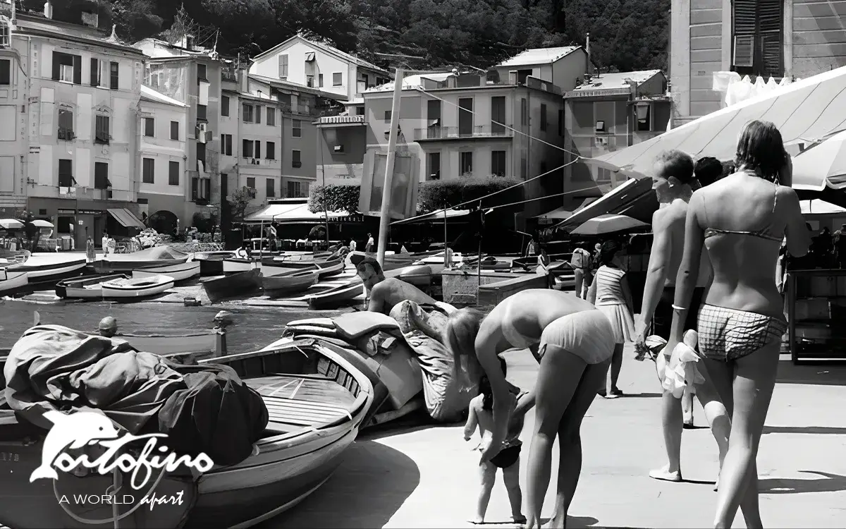 piazzetta di portofino 1960 - imago