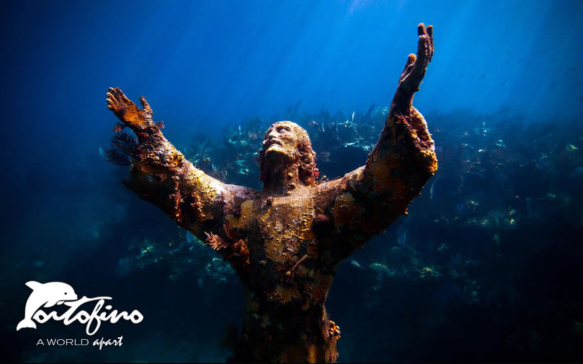 The Christ of the Abyss in San Fruttuoso