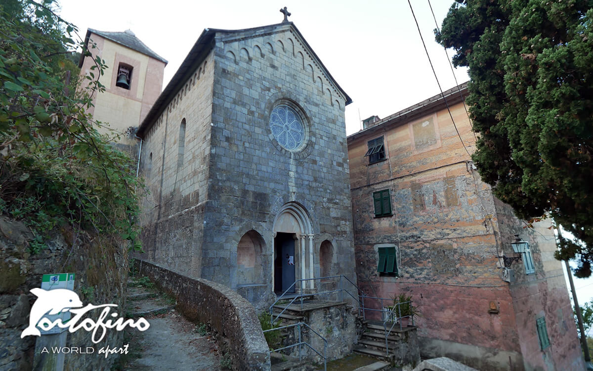 la chiesa di san nicolò di capodimonte camogli