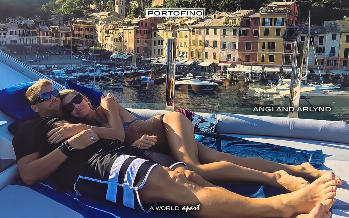 Angi and Arlynd in the Dolce far niente!