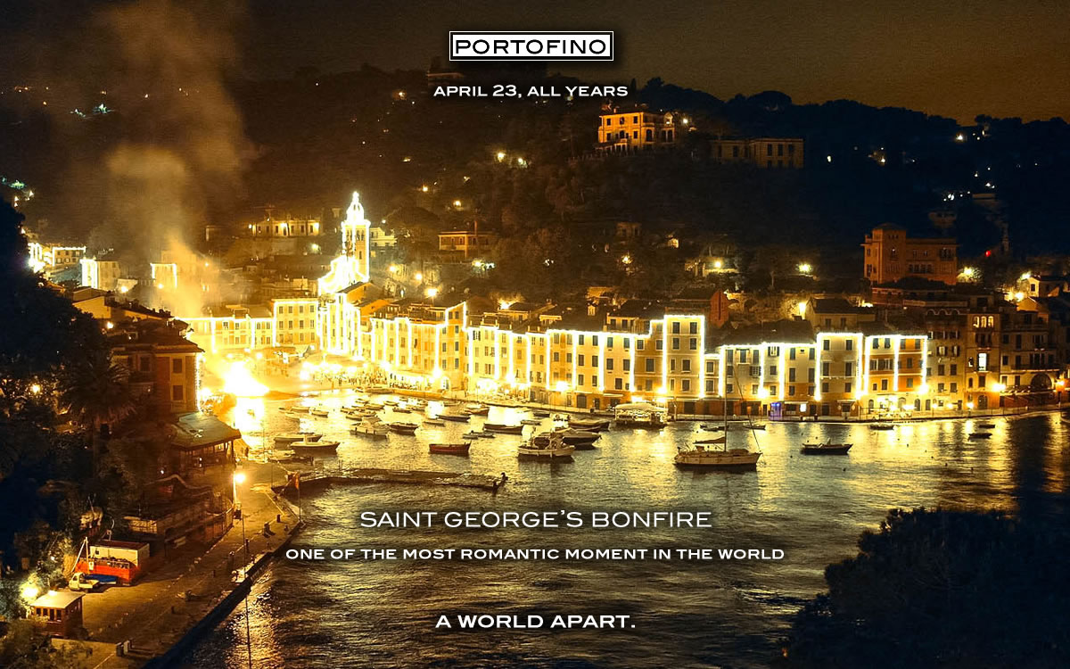 Portofino San George Bonfire April 23