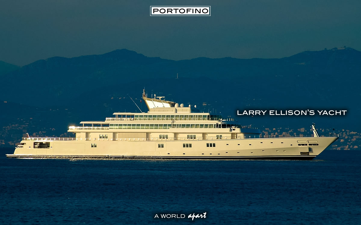 Portofino Larry Ellison Yacht