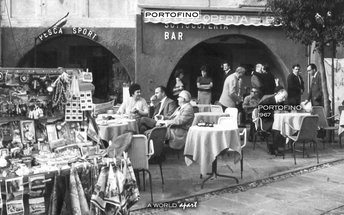 La Piazzetta di Portofino nel 1967