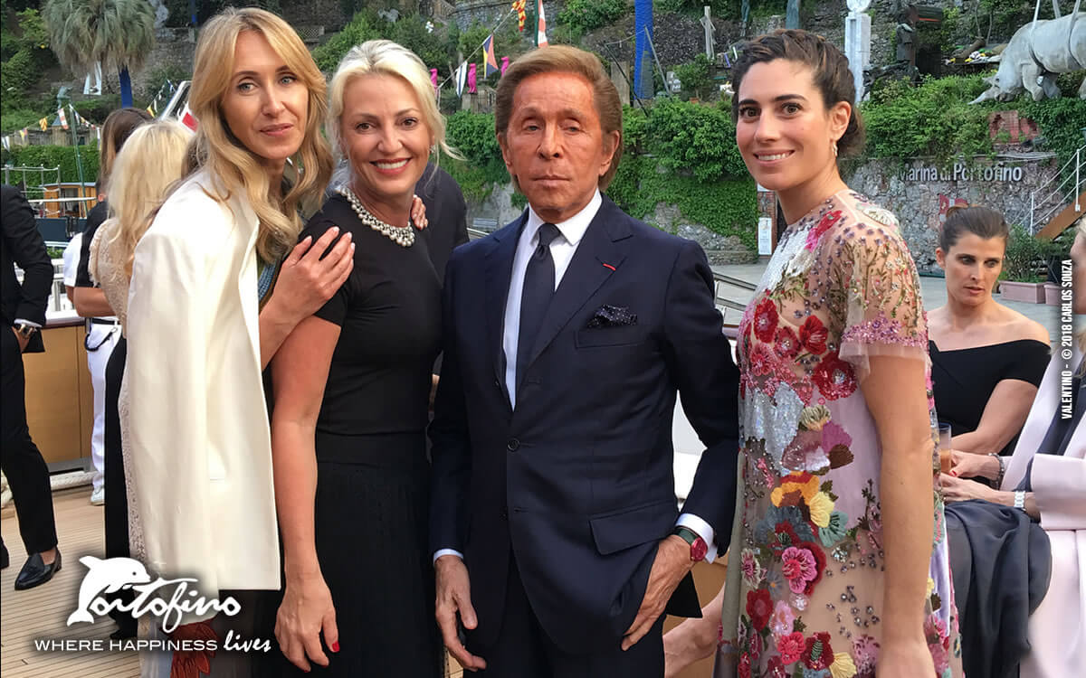 Valentino celebrates his birthday in Portofino