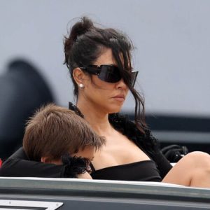 Kourtney Kardashian in Portofino