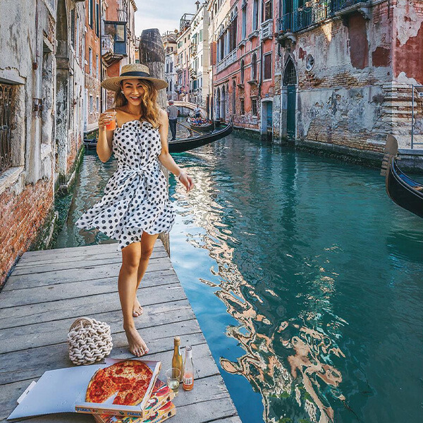 Jessica in the fairytale Venezia