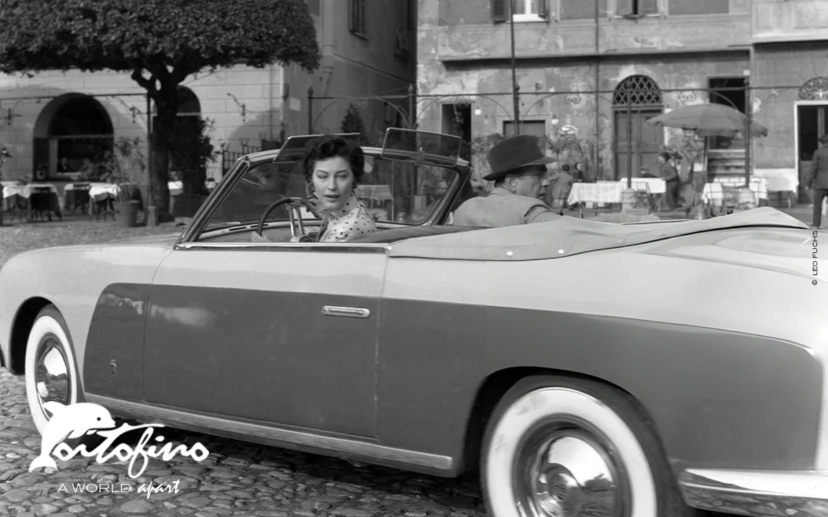 Ava Gardner and Humphrey Bogart in Portofino – 1954 – © Leo Fuchs