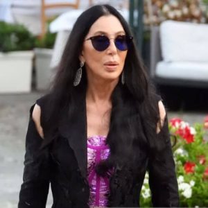 Cher in Portofino Italy 2021