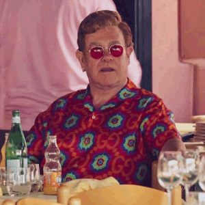 Elton John in Portofino 2021