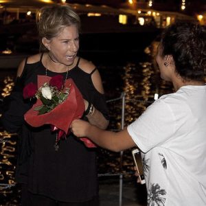 Barbra Streisand in Portofino on 2017