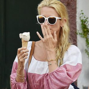 Claudia Schiffer in Portofino on 2018