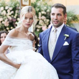 Frida Aasen wedding in portofino on 2022